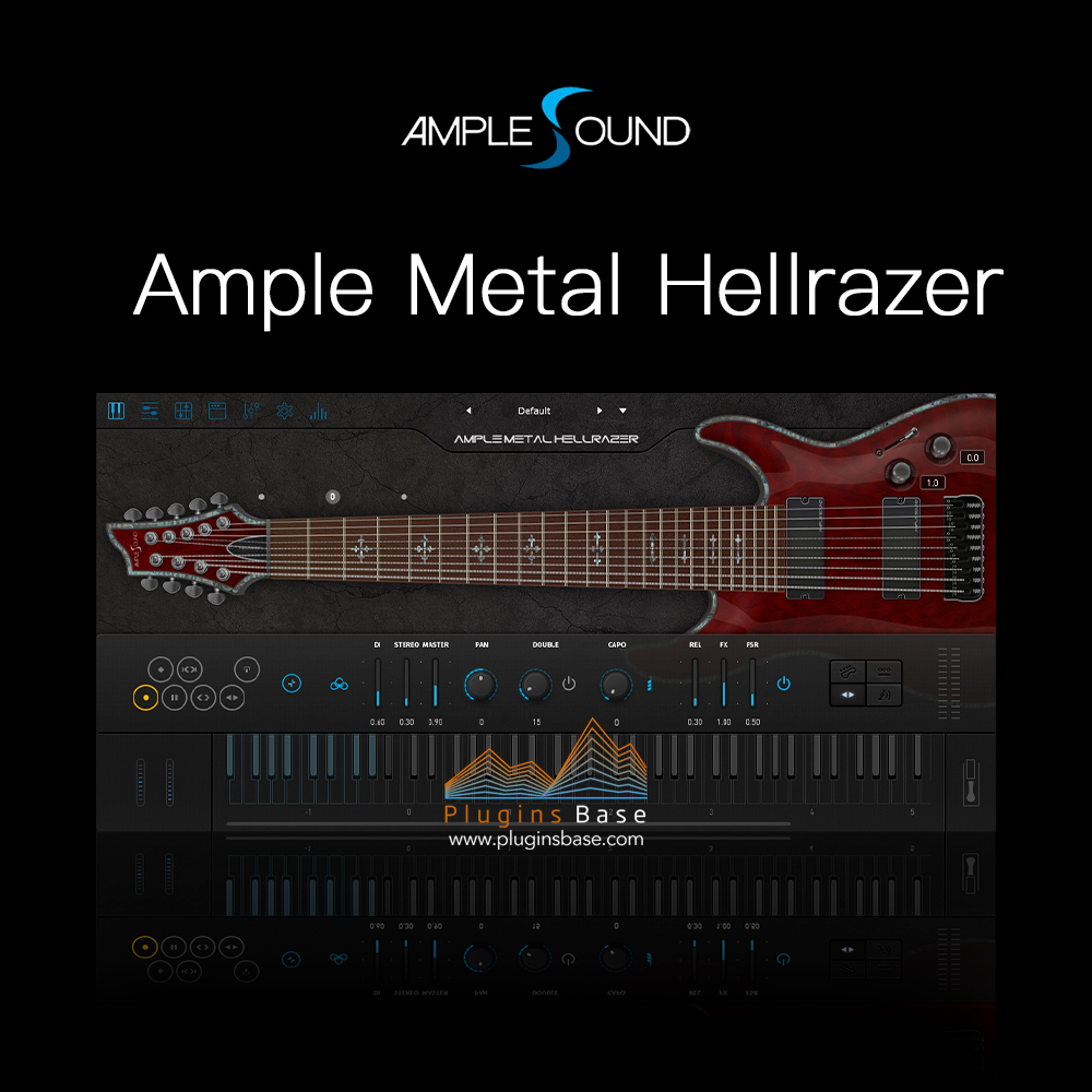 九弦死亡金属电吉他音源插件 Ample Sound Ample Metal Hellrazer AHM3 v3.7.0 [WiN+MAC]