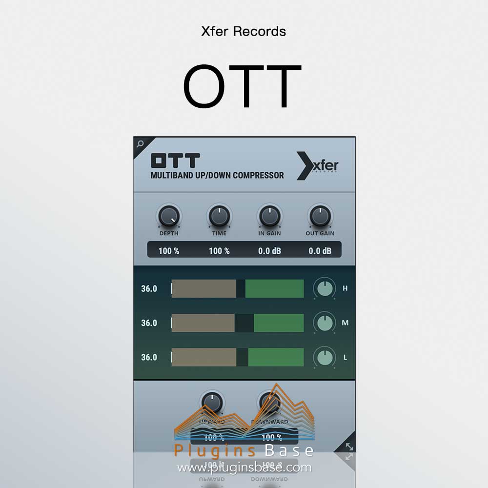 多端压缩效果器插件 Xfer OTT v1.3.7 [WiN+MAC]