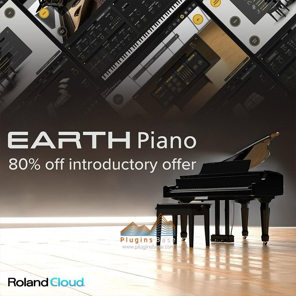 罗兰钢琴乐器插件 Roland Cloud EARTH Piano v1.0.1 [MAC]