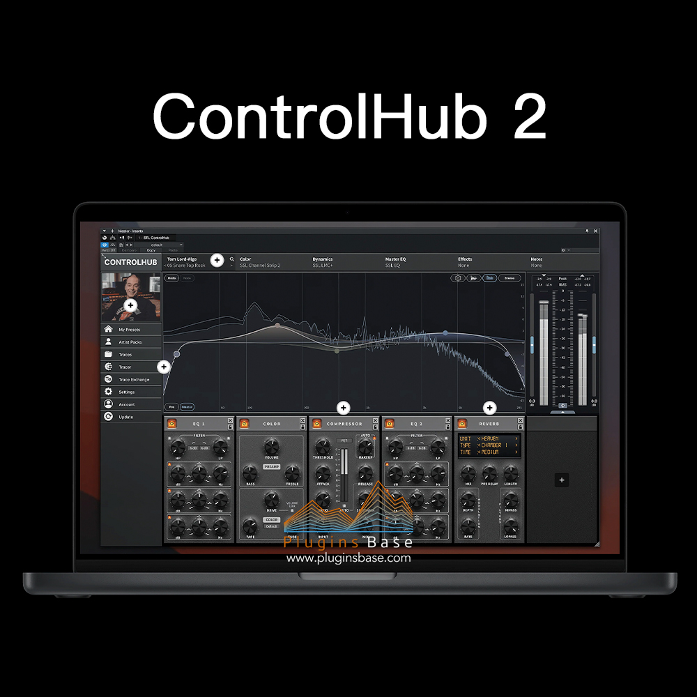 后期混音效果器插件 STL Tones ControlHub v2.2.1 [WiN]