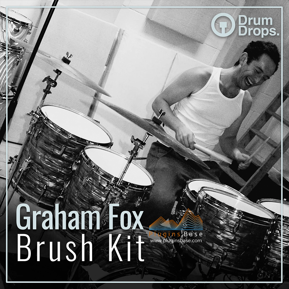 爵士架子鼓采样包 DrumDrops Graham Fox Brush Kit WAV Project 分轨文件