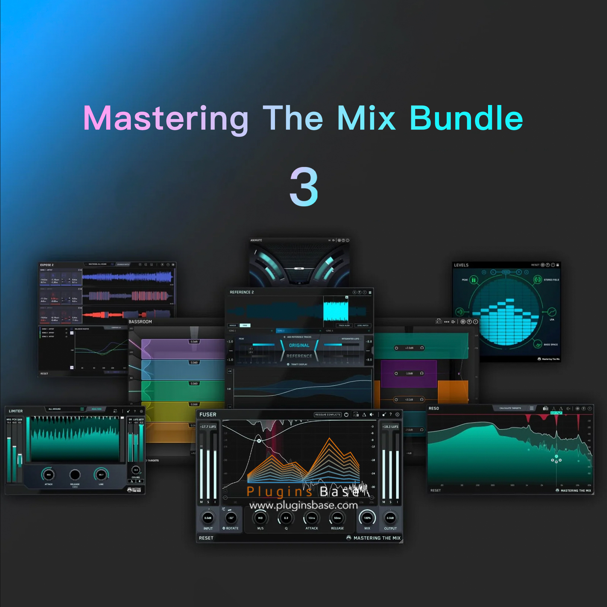 智能后期混音母带插件合集 Mastering The Mix 3 Bundle v3.1 [WiN+MAC]