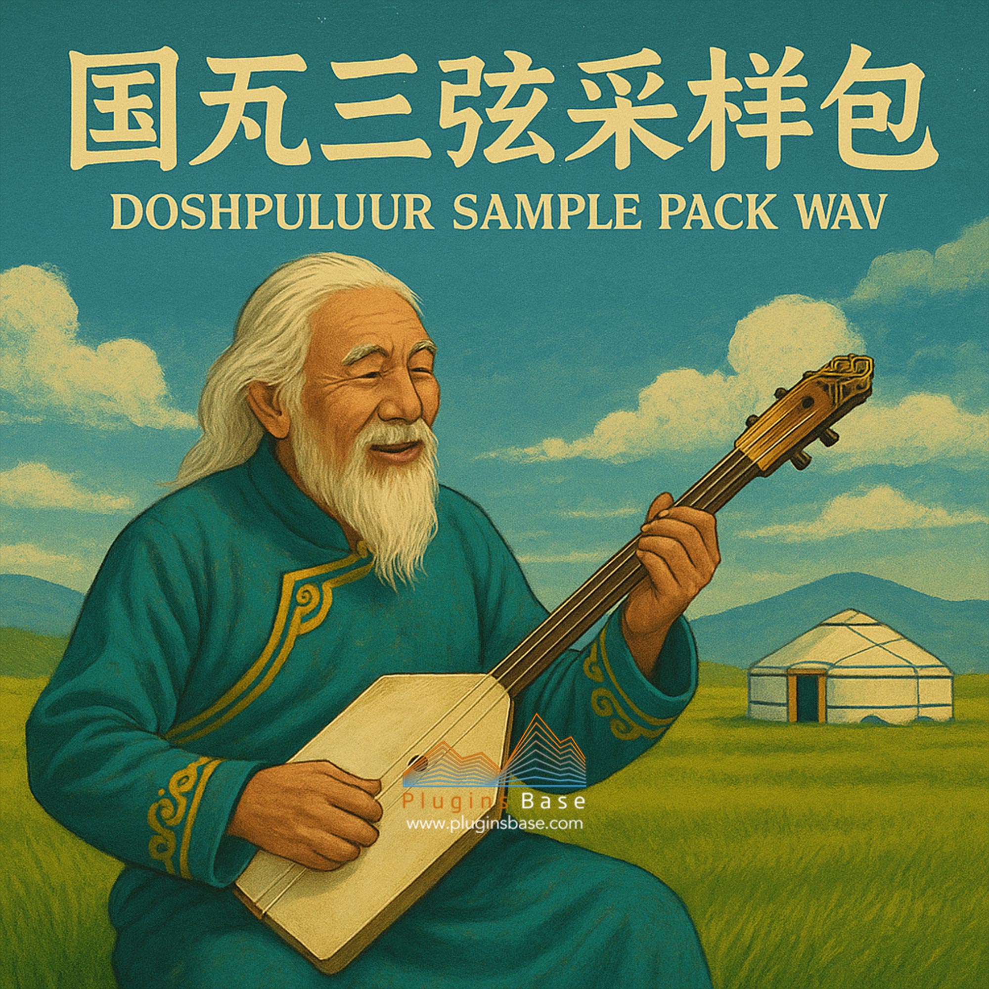 蒙古族弦乐图瓦三弦采样包 Doshpuluur Sample Packs WAV 音色