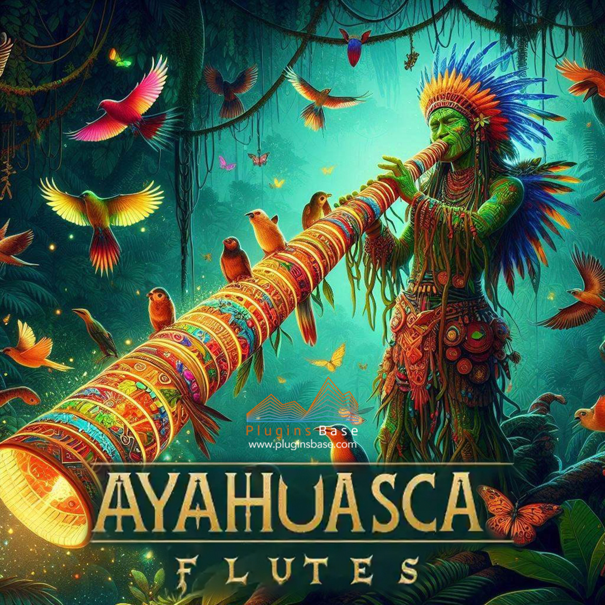 亚马逊原始部落萨满木管长笛音源 Ergo Kukke Ayahuasca Flutes KONTAKT 音色库
