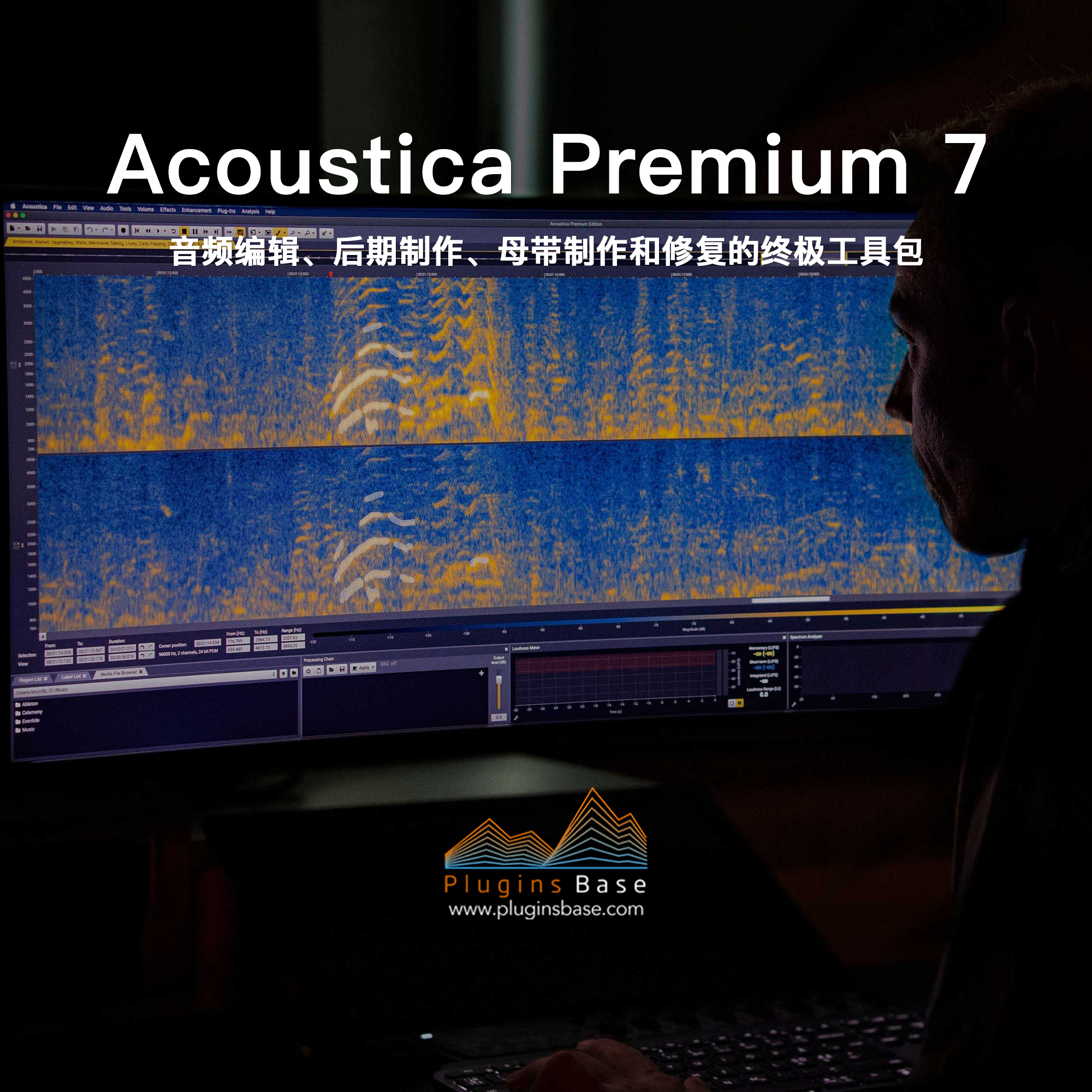 母带处理/音频修复插件合集 Acon Digital Acoustica Premium 7 v7.7.8 [WiN+MAC]