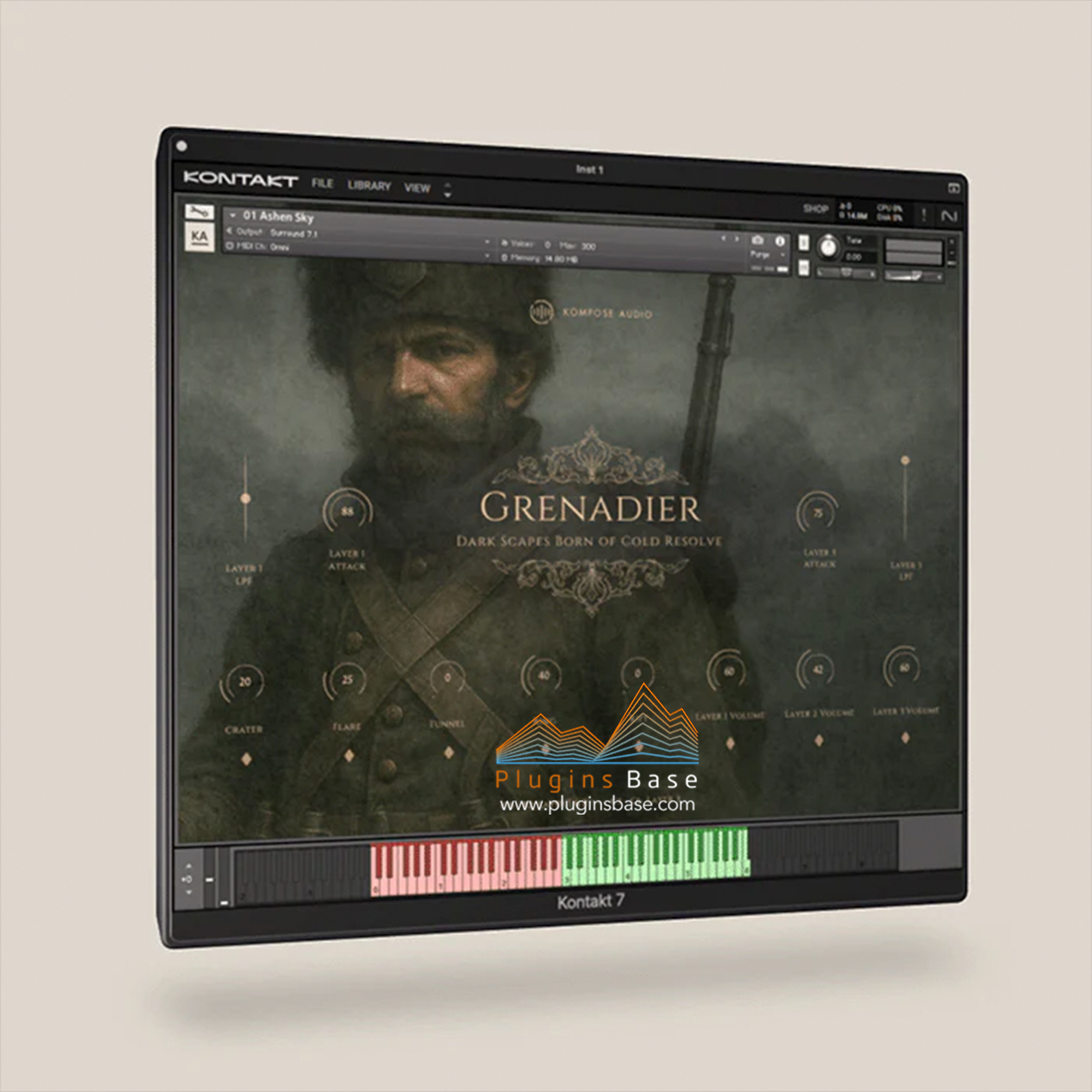 惊悚/紧张/阴冷/恐怖氛围电影配乐音源 Kompose Audio Grenadier KONTAKT 音色库