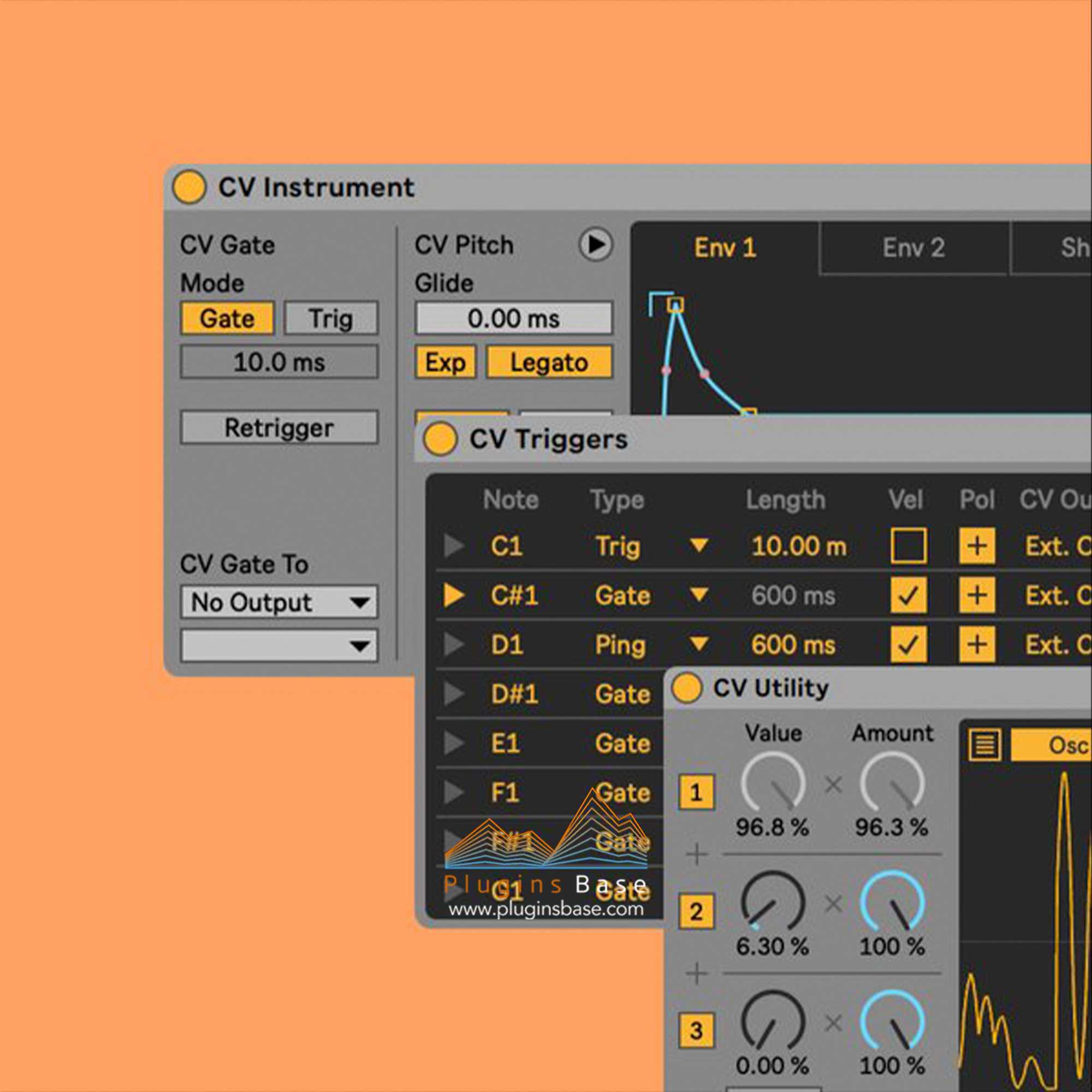 Ableton Live 12 创意合成器效果器插件 CV Tools v2.1 ALP