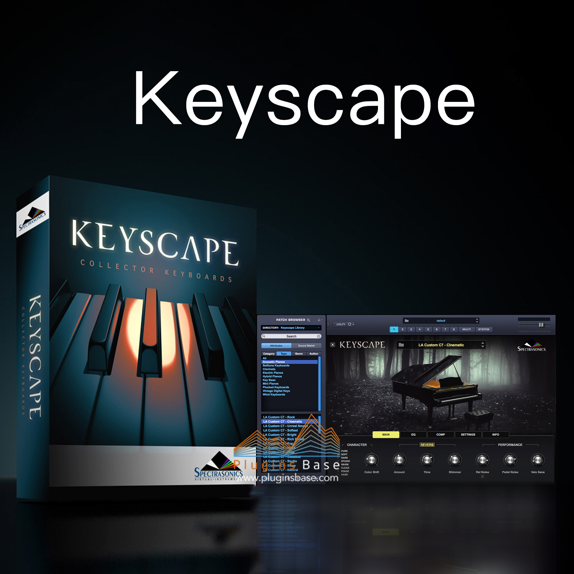 综合类钢琴键盘音源插件 Spectrasonics Keyscape v1.5.2c [WiN+MAC] 四巨头