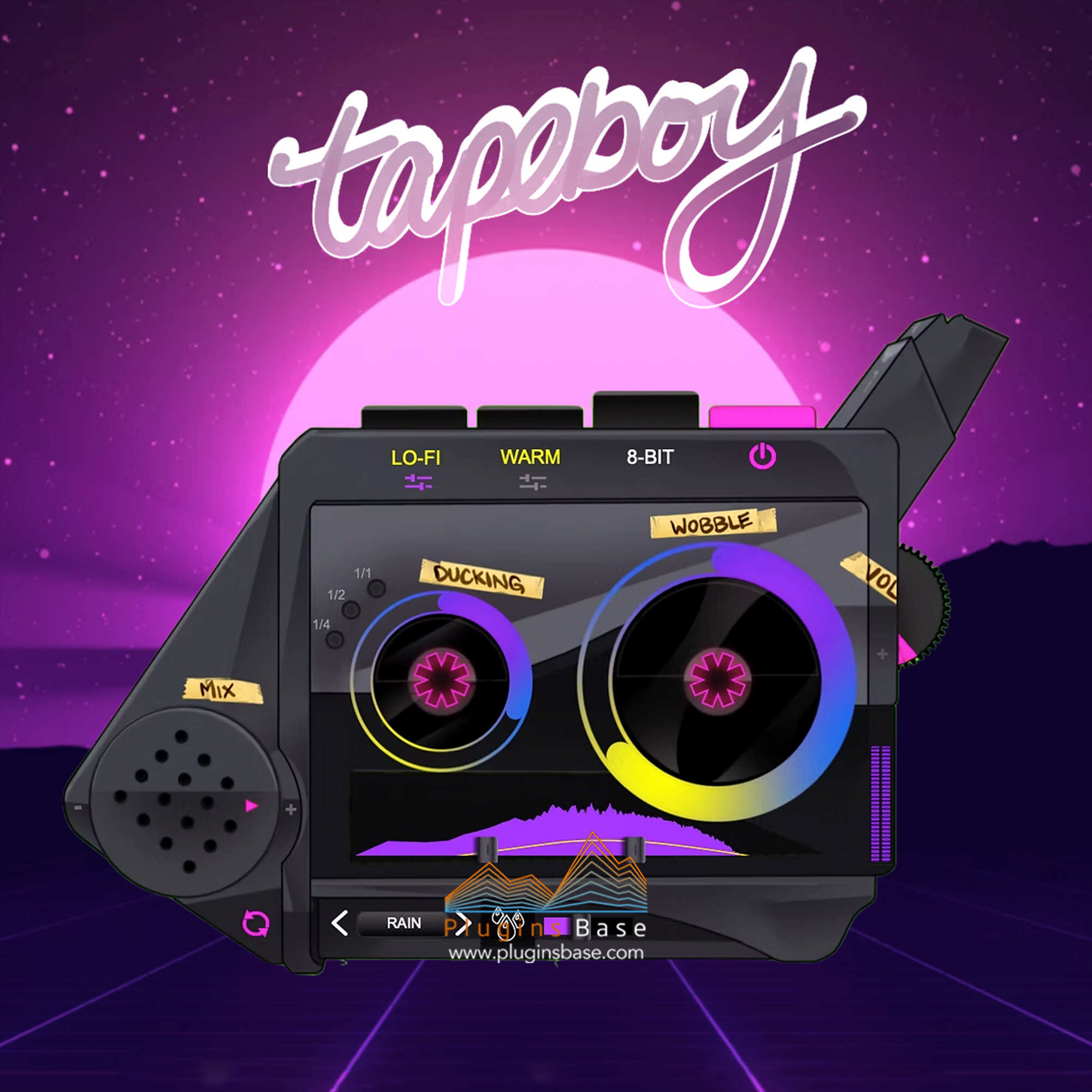 磁带模拟效果器插件 Curtiss King Tapeboy v1.0.9 [WiN+MAC]