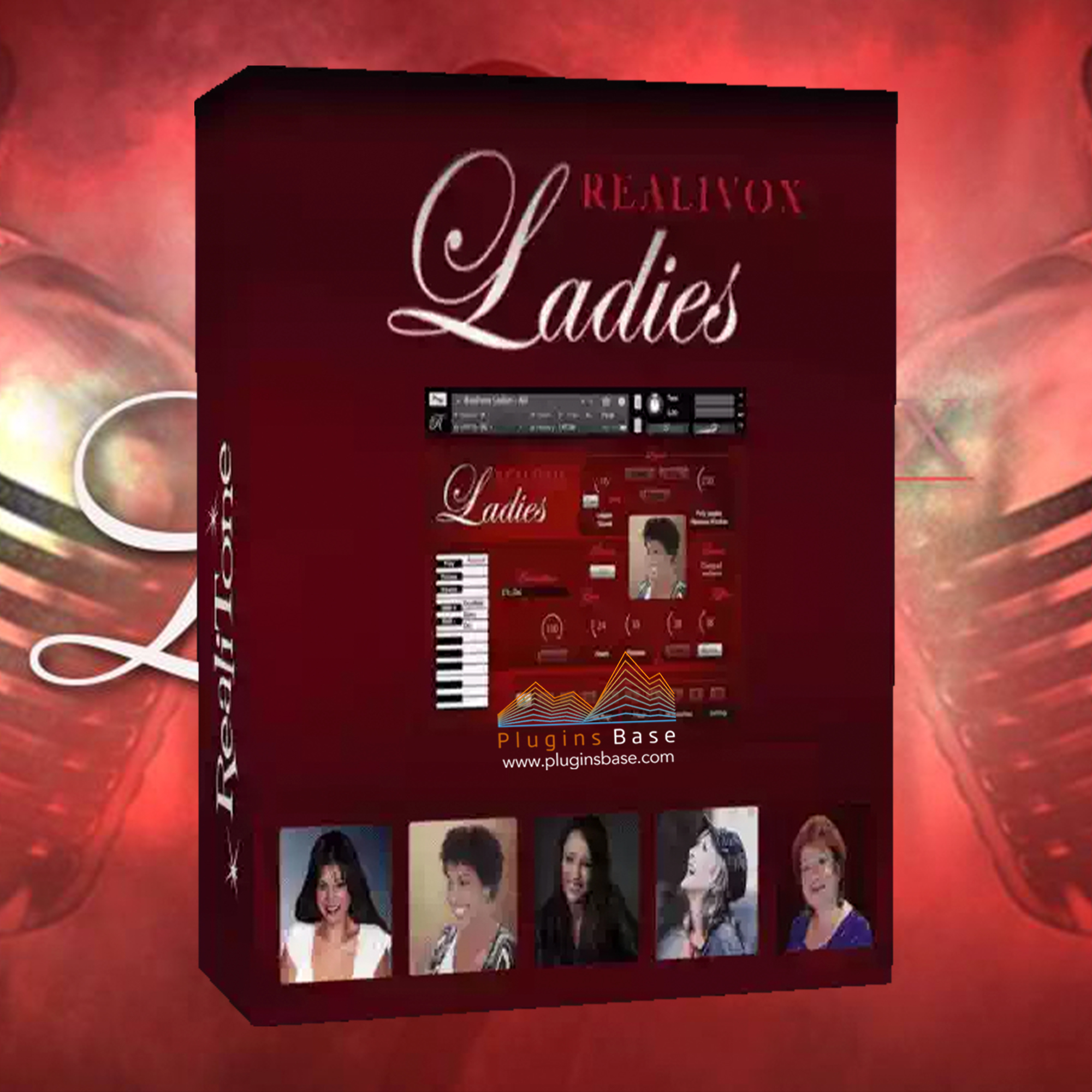 5位女声独唱音源 Realivox Ladies 2.1 KONTAKT 音色库